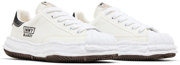 Maison Mihara Yasuhiro Blakey OG Sole Canvas Low White