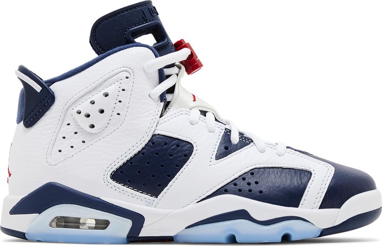 Air Jordan 6 Retro GS Olympic 2024