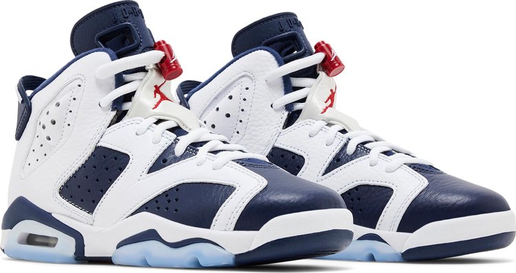 Air Jordan 6 Retro GS Olympic 2024