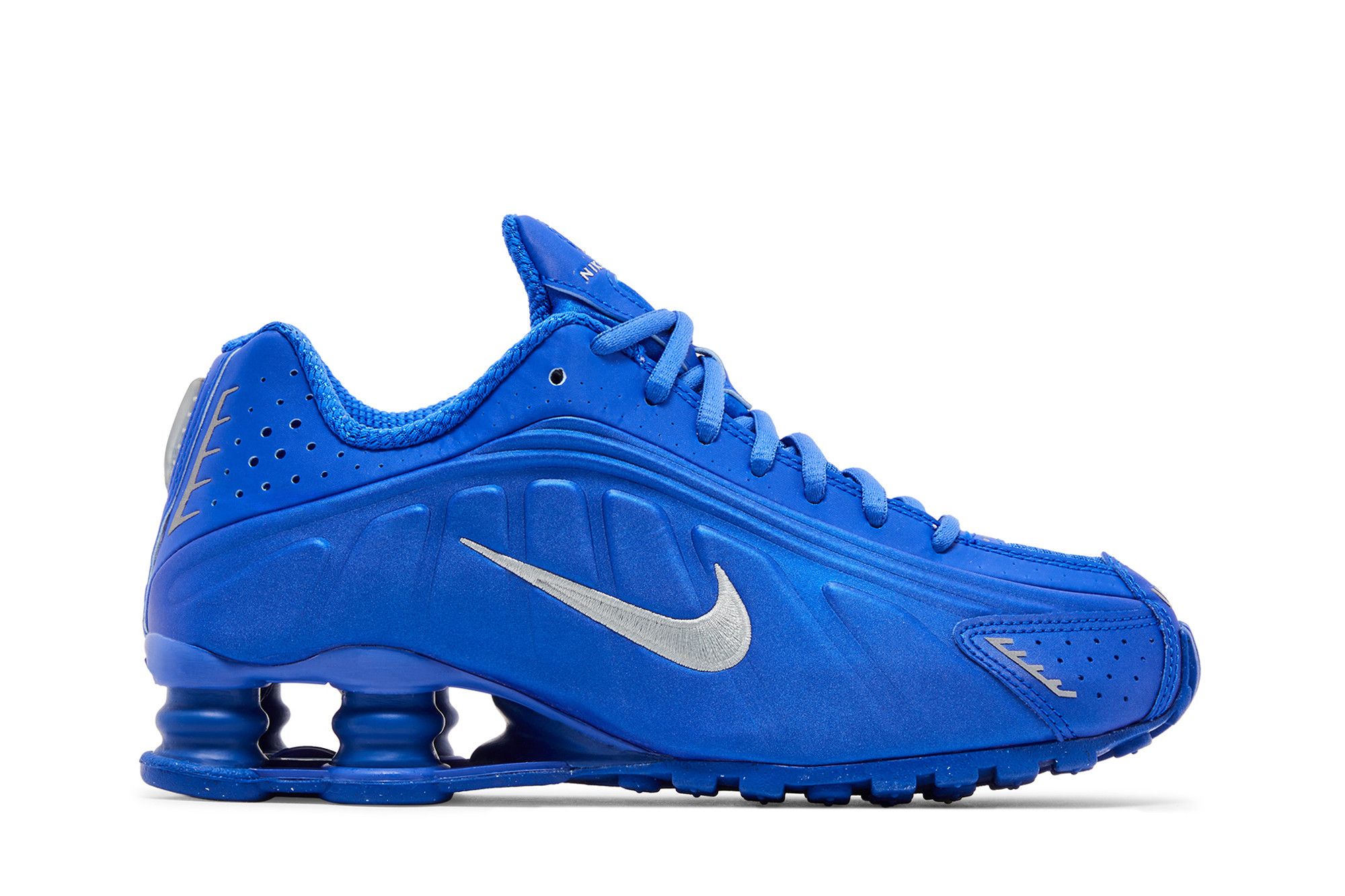 Buy Wmns Shox R4 Blue Woman Group HJ7303 445 GOAT CA