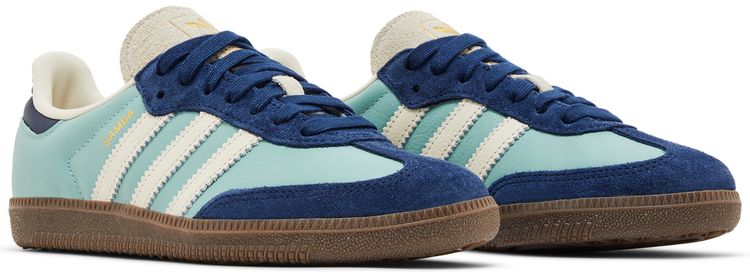 Adidas Wmns Samba OG Hazy Green Indigo