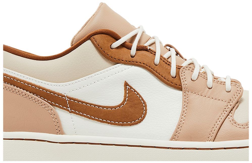jordan 1 white oatmeal dunk low