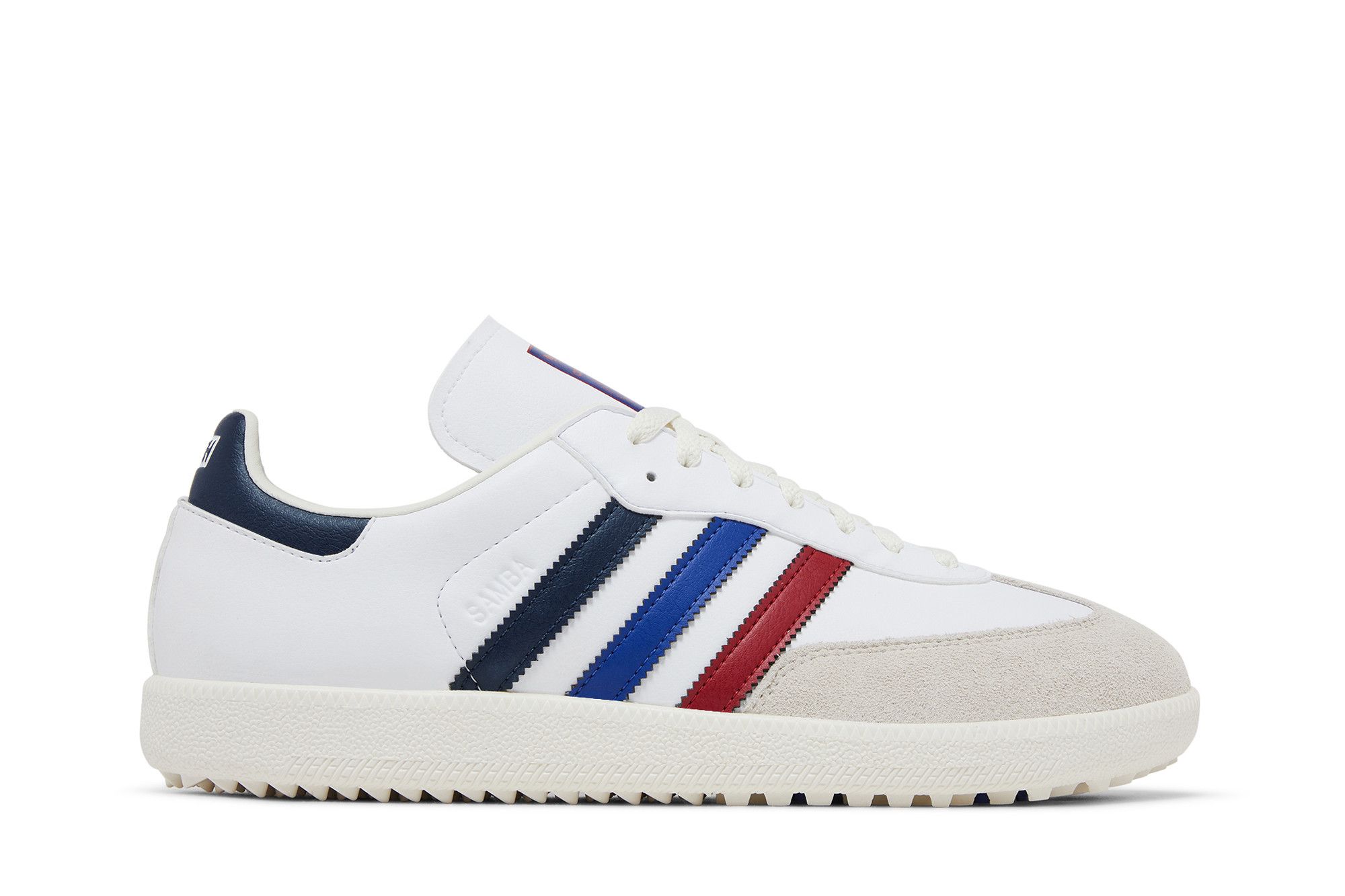 Buy Kith x Samba Spikeless Golf 'Red Blue Navy' - JH8176 | GOAT