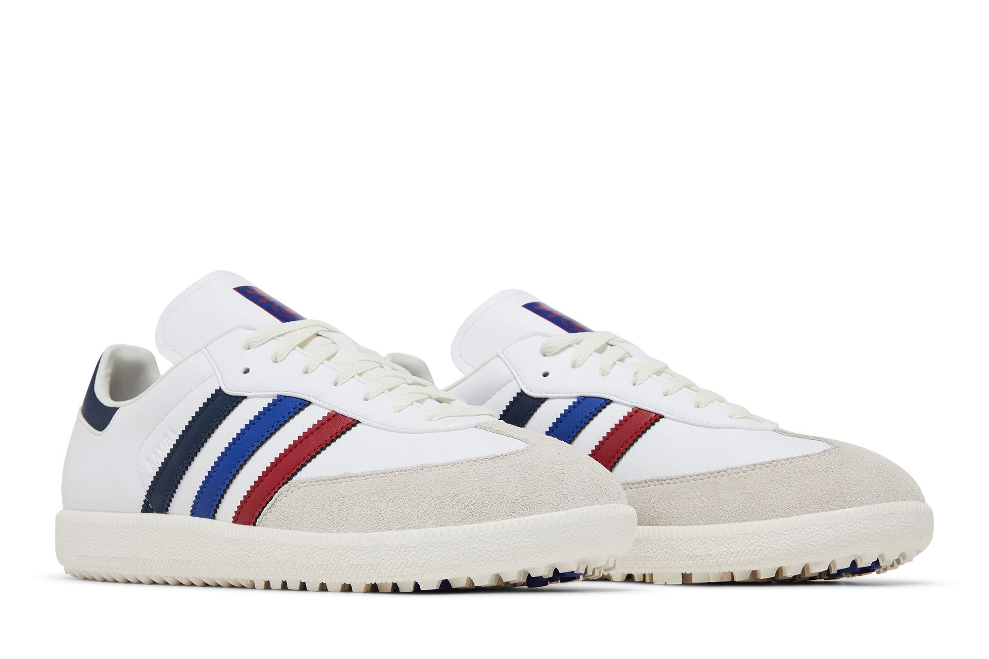 Buy Kith x adidas Samba Spikeless Golf 'Red Blue Navy' - JH8176 | GOAT