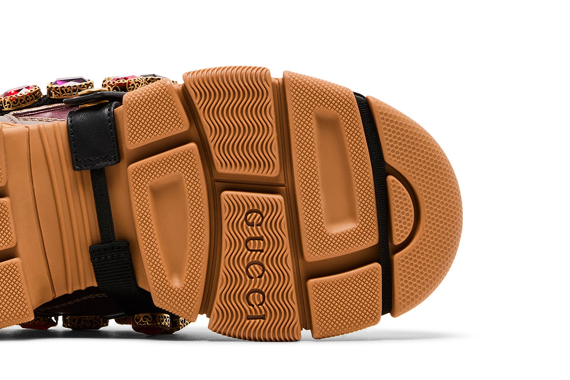 Buy Gucci Wmns Flashtrek Crystals 'Multi-Color Metallic' - 537133