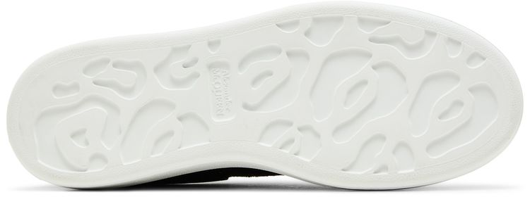 Alexander McQueen Wmns Oversized Sneaker Black White Glitter