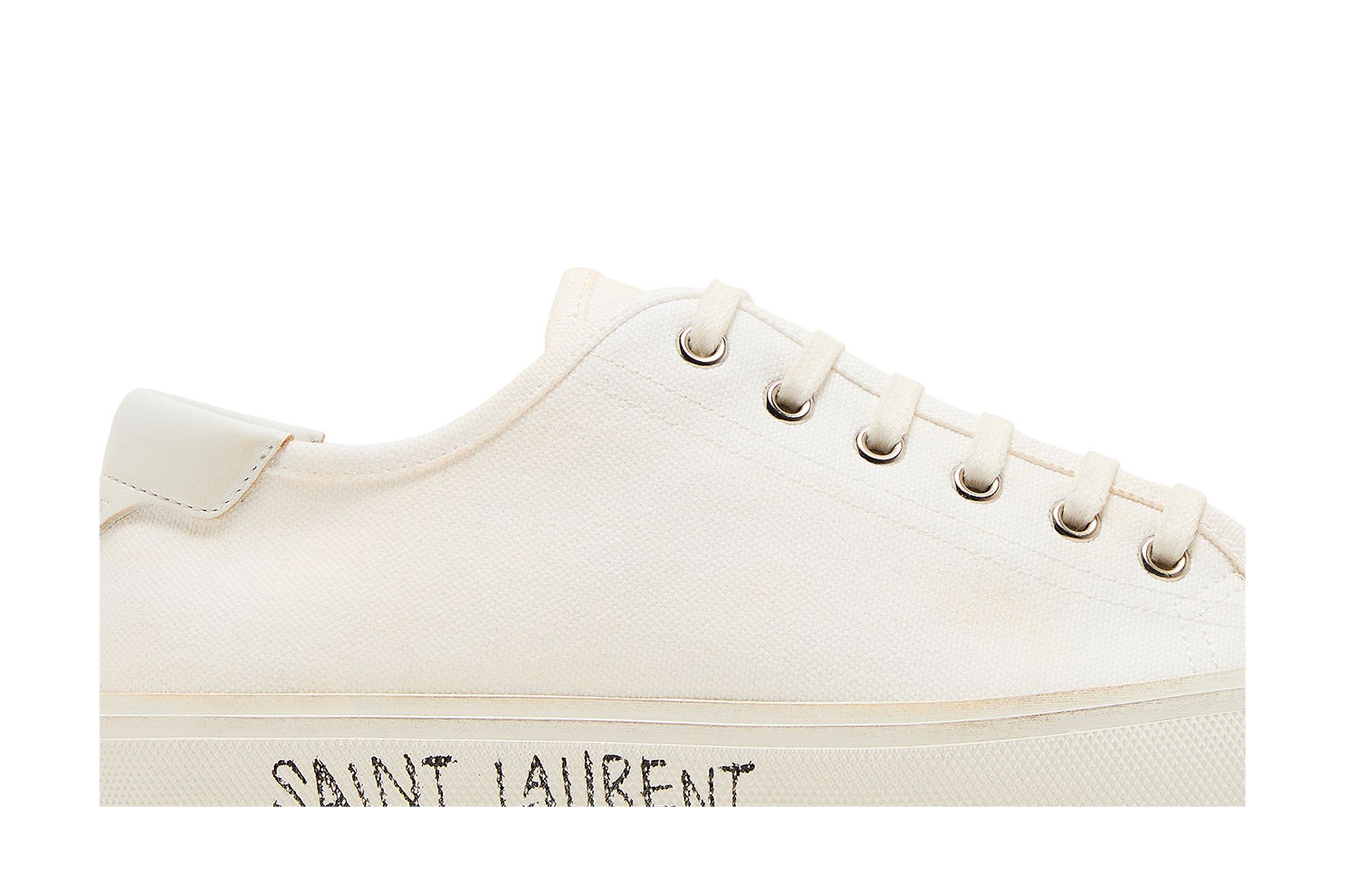 SAINT LAURENT PARIS｜SNEAKERS (606408 GUZ20 9030) Buy Saint Laurent Malibu 'Optic White' - 606408 GUZ20 9030