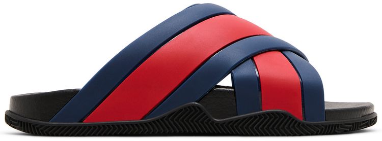 Gucci GG Slide Sandal Blue Red