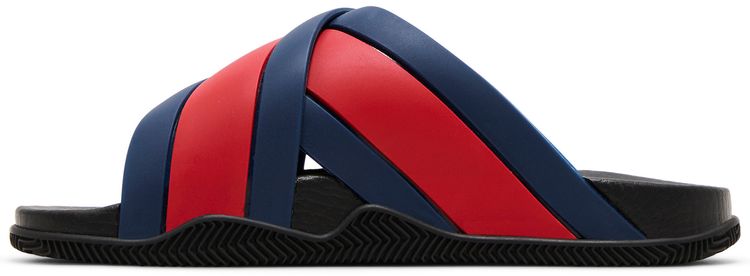Gucci GG Slide Sandal Blue Red
