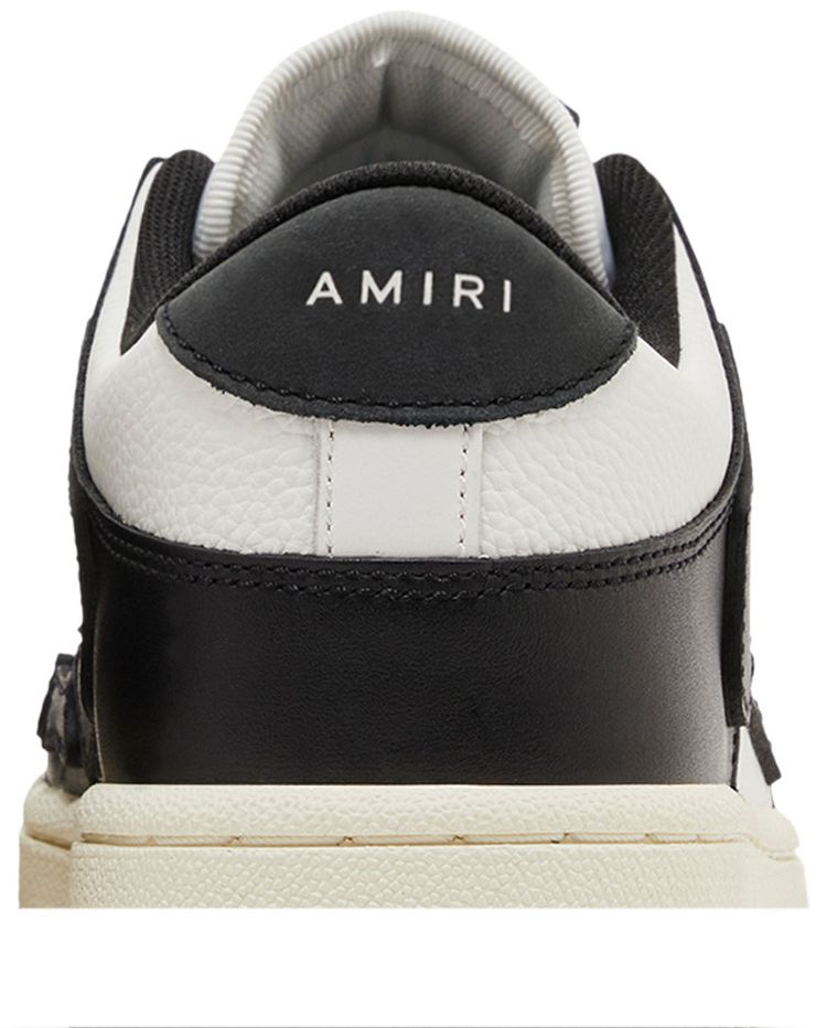 Amiri Wmns Skel Top Low Black White 2022