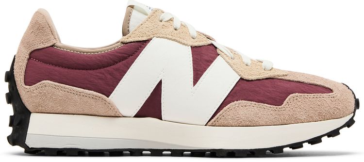 New Balance 327 Driftwood Washed Burgundy