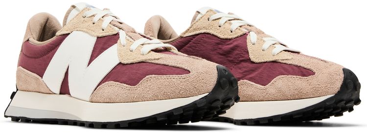 New Balance 327 Driftwood Washed Burgundy
