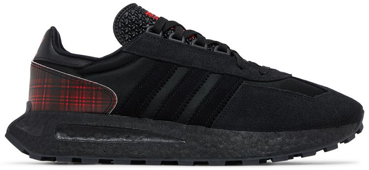 Adidas Retropy E5 Black Vivid Red Plaid