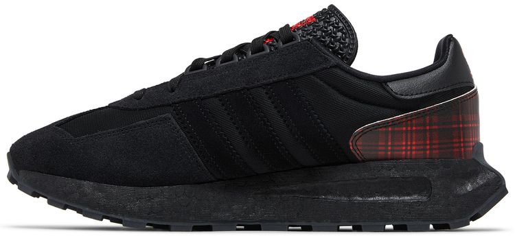 Adidas Retropy E5 Black Vivid Red Plaid