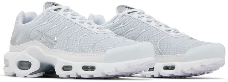 Nike Wmns Air Max Plus White Metallic Silver