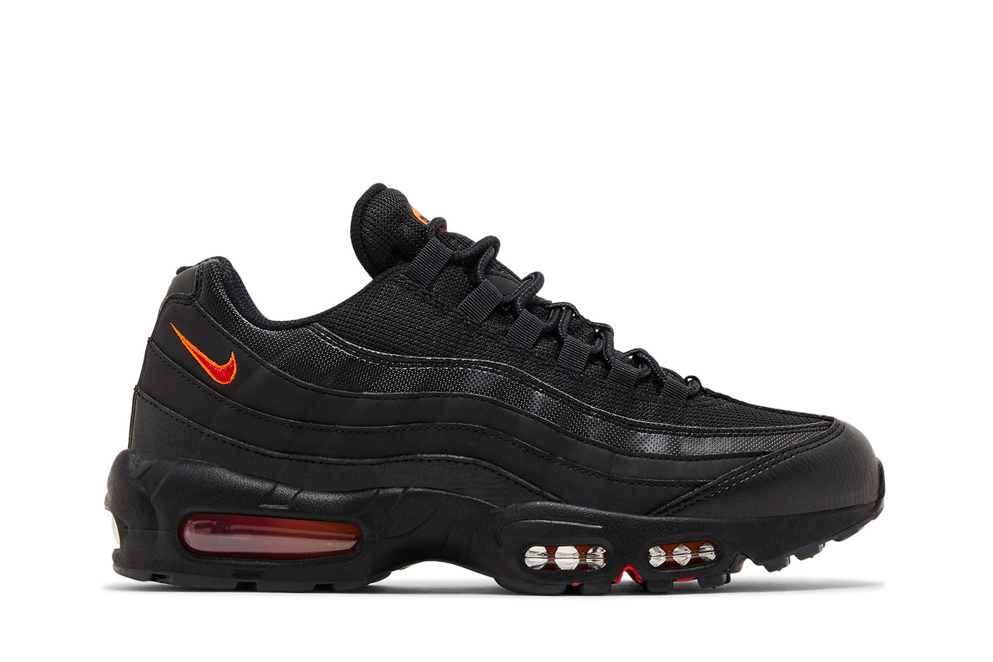 Achetez des Air Max 95 Black Red Orange FZ4626 002 GOAT FR