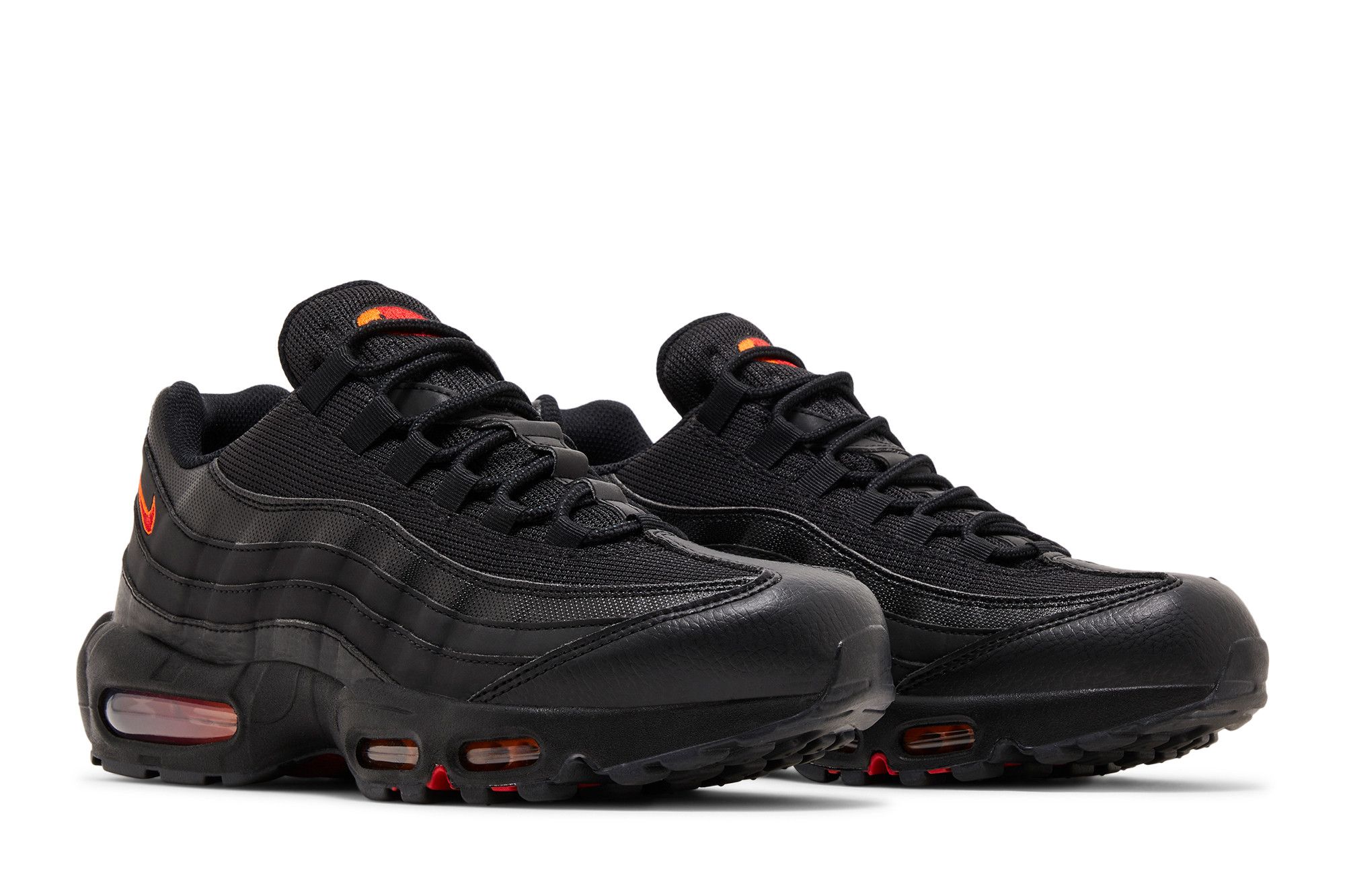 Buy Air Max 95 'Black Red Orange' - FZ4626 002 | GOAT