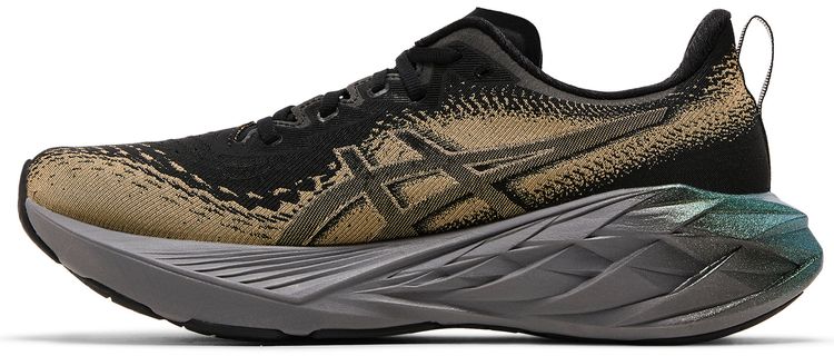 Asics Novablast 4 Platinum Black Champagne