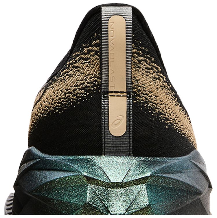 Asics Novablast 4 Platinum Black Champagne