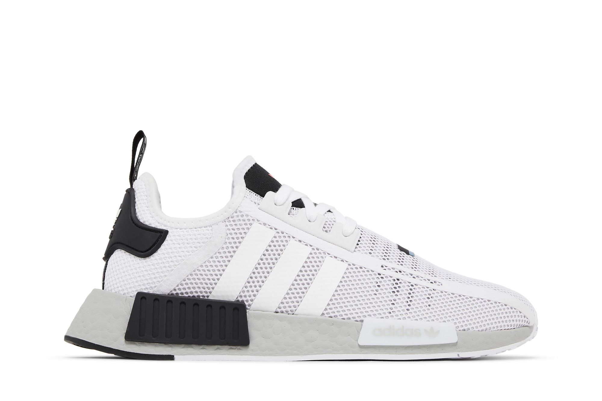 Adidas nmd r1 grey white outlet