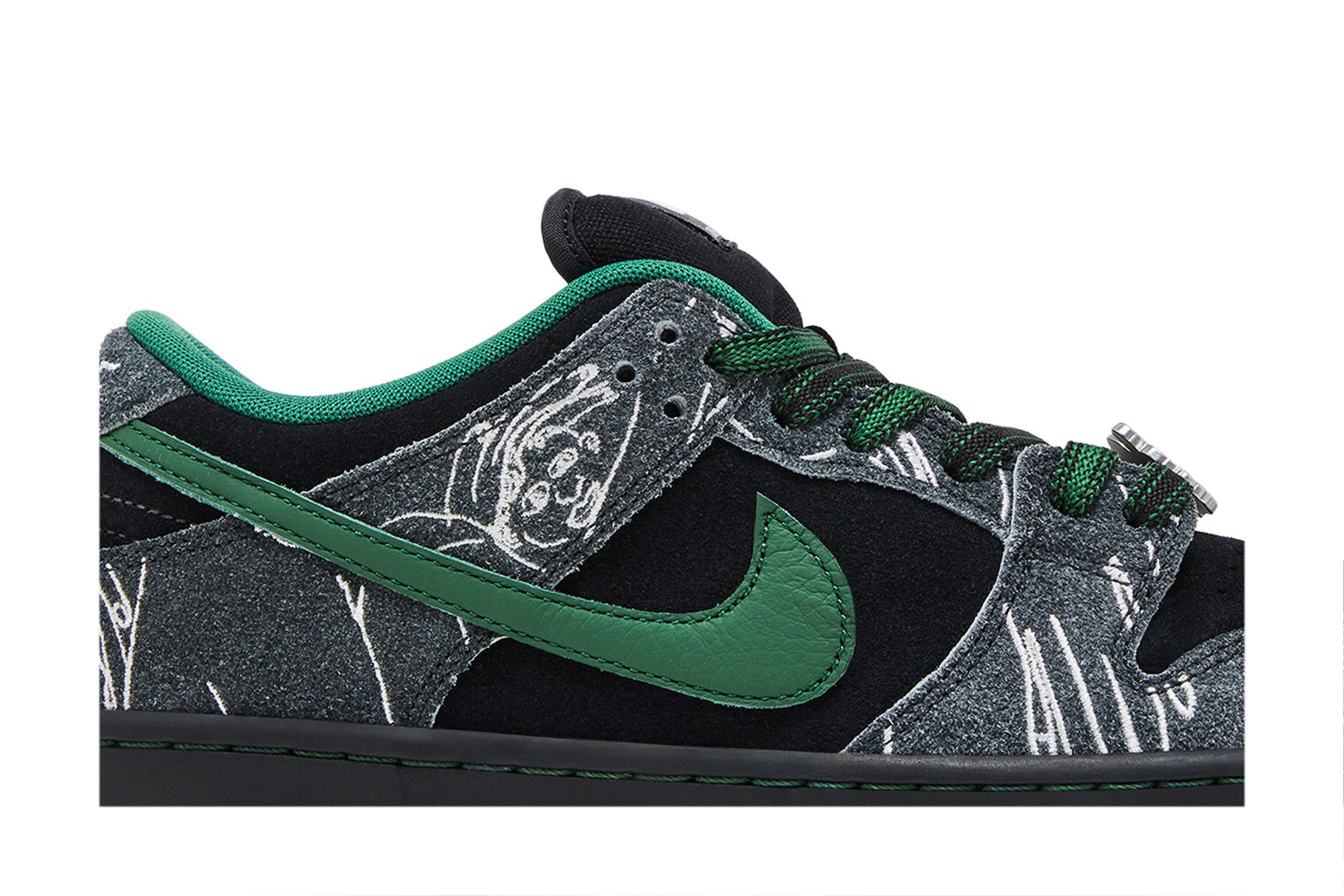 Size 10.0 THERE Skateboards x Dunk Low SB 'Ultra Humanized' Special Box