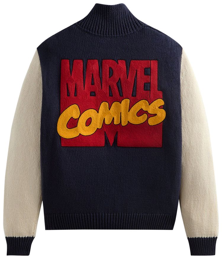 Kith x Marvel Comics Wyona Full Zip Sweater Nocturnal