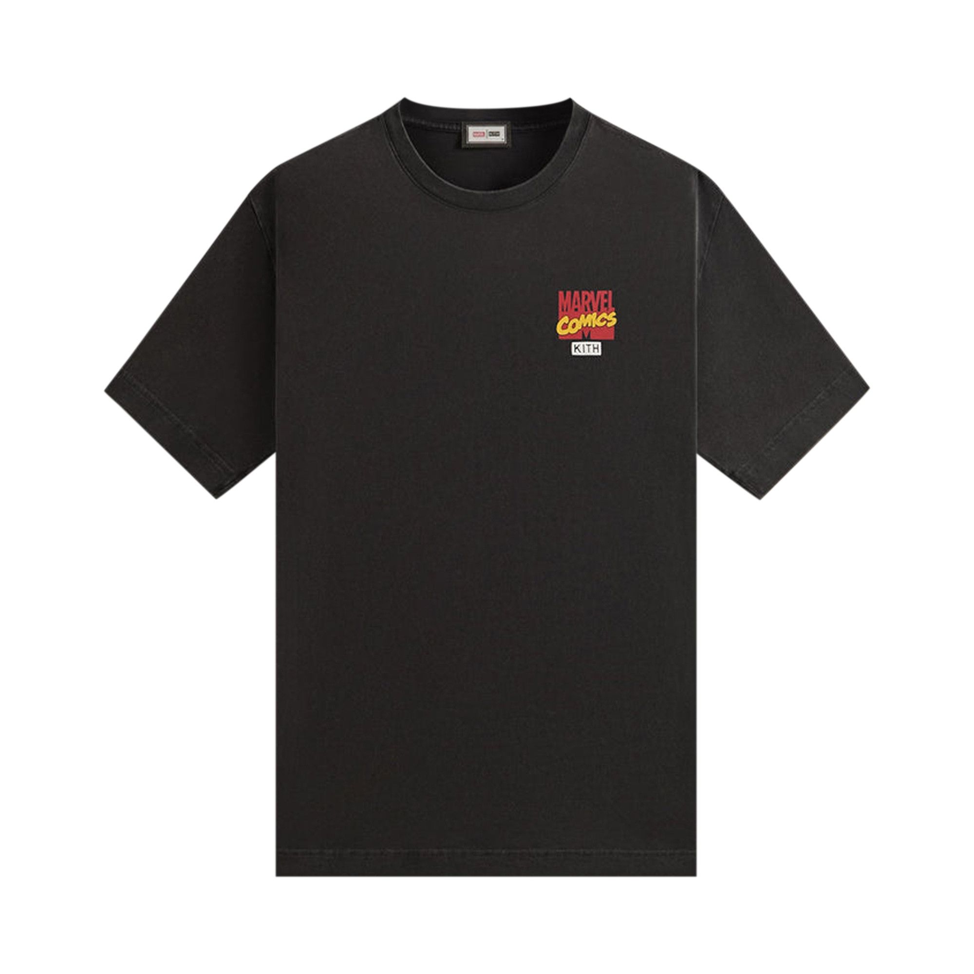 Buy Kith x Marvel Universe Vintage Tee 'Black' - KHM032498