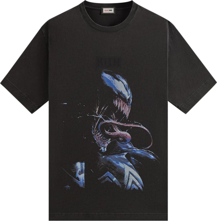 Kith x Marvel Lethal Protector Vintage Tee Black