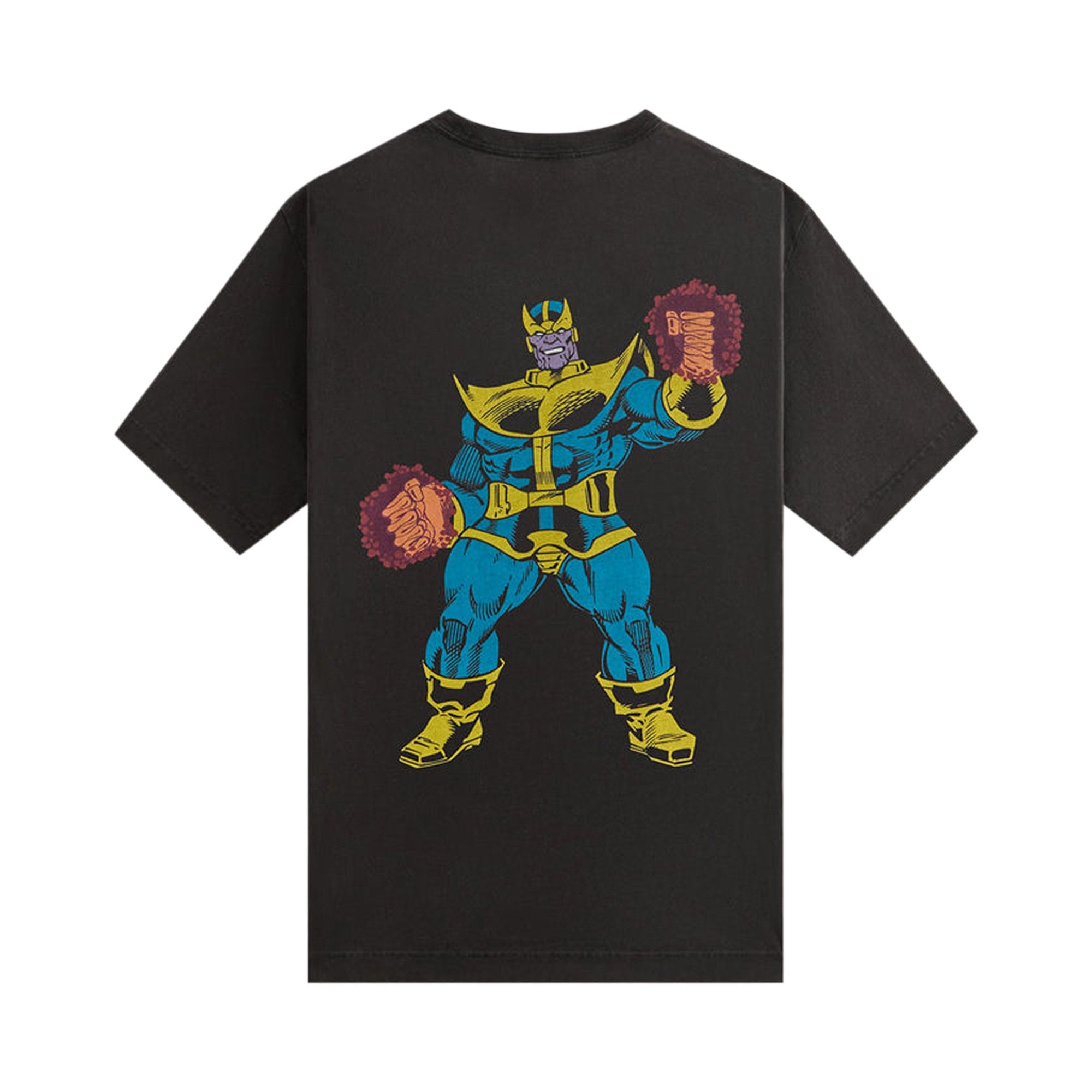 Buy Kith x Marvel Thanos Vintage Tee 'Black' - KHM032523 001