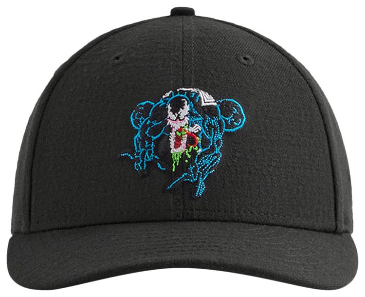 Kith x Marvel For New Era Venom 59FIFTY Fitted Black