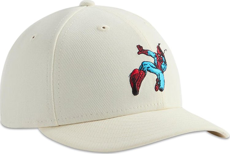 Kith x Marvel For New Era Spidey 59FIFTY Fitted Sandrift