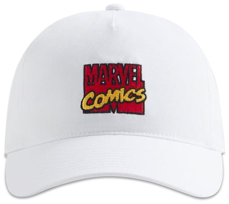 Kith x Marvel Gwynn Pinch Crown Snapback White