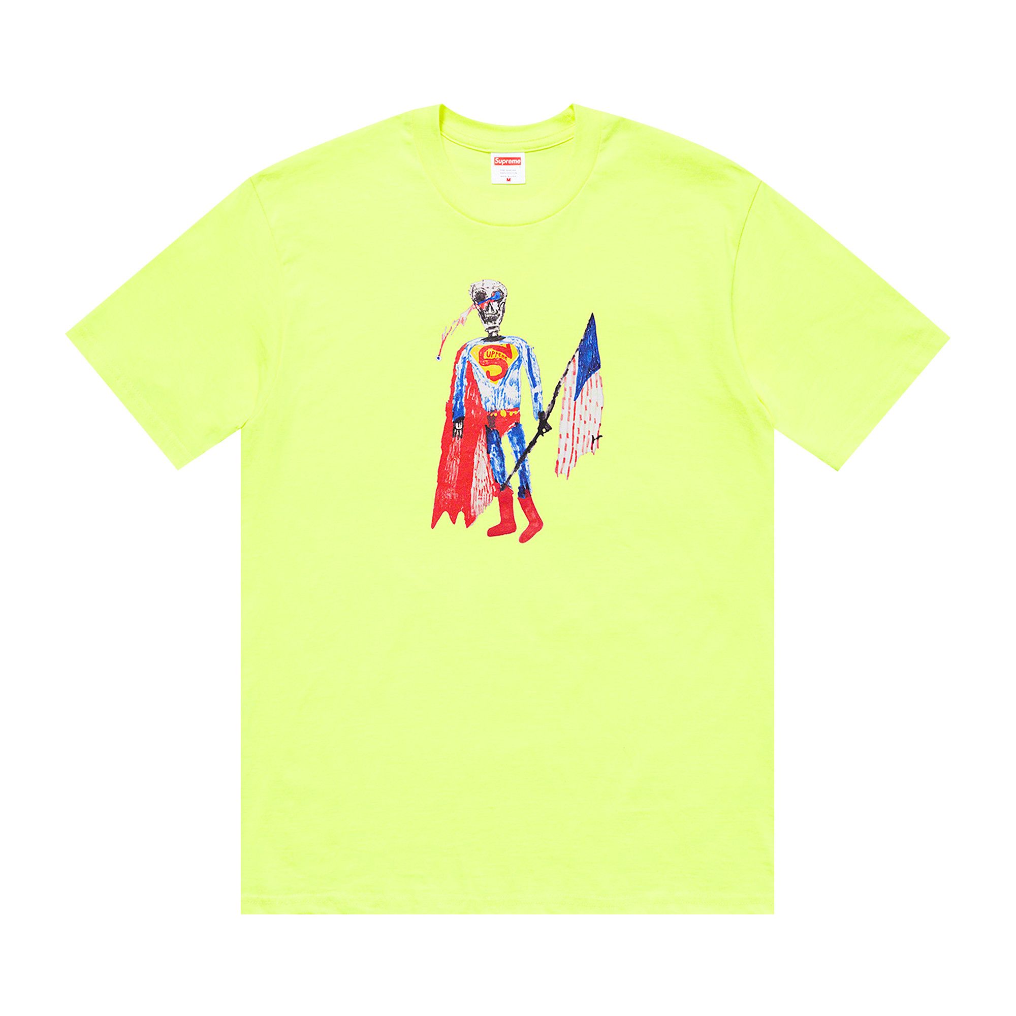 人気ブランドの Yellow' 'Bright Tee Skeleton Supreme Buy - BRIGHT SS21T40 トップス