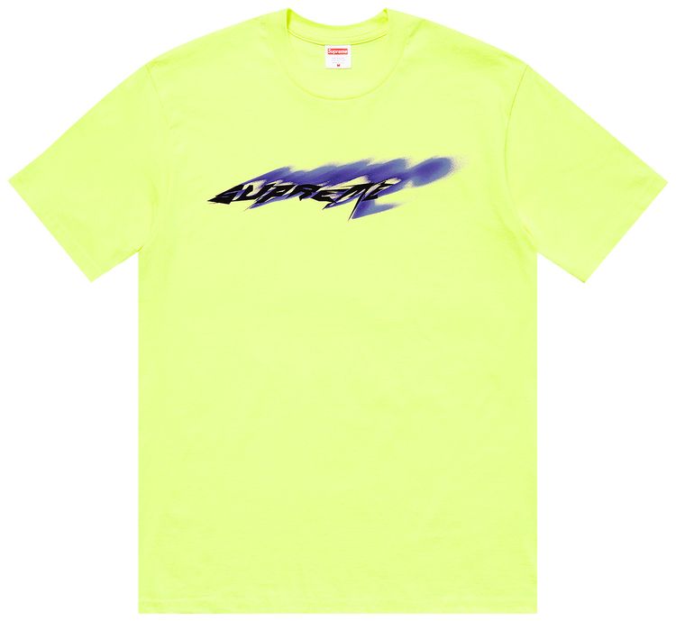 Supreme Wind Tee Bright Yellow