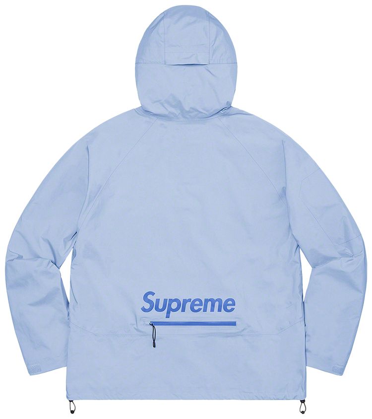 Supreme GORE TEX Paclite Shell Jacket Light Blue
