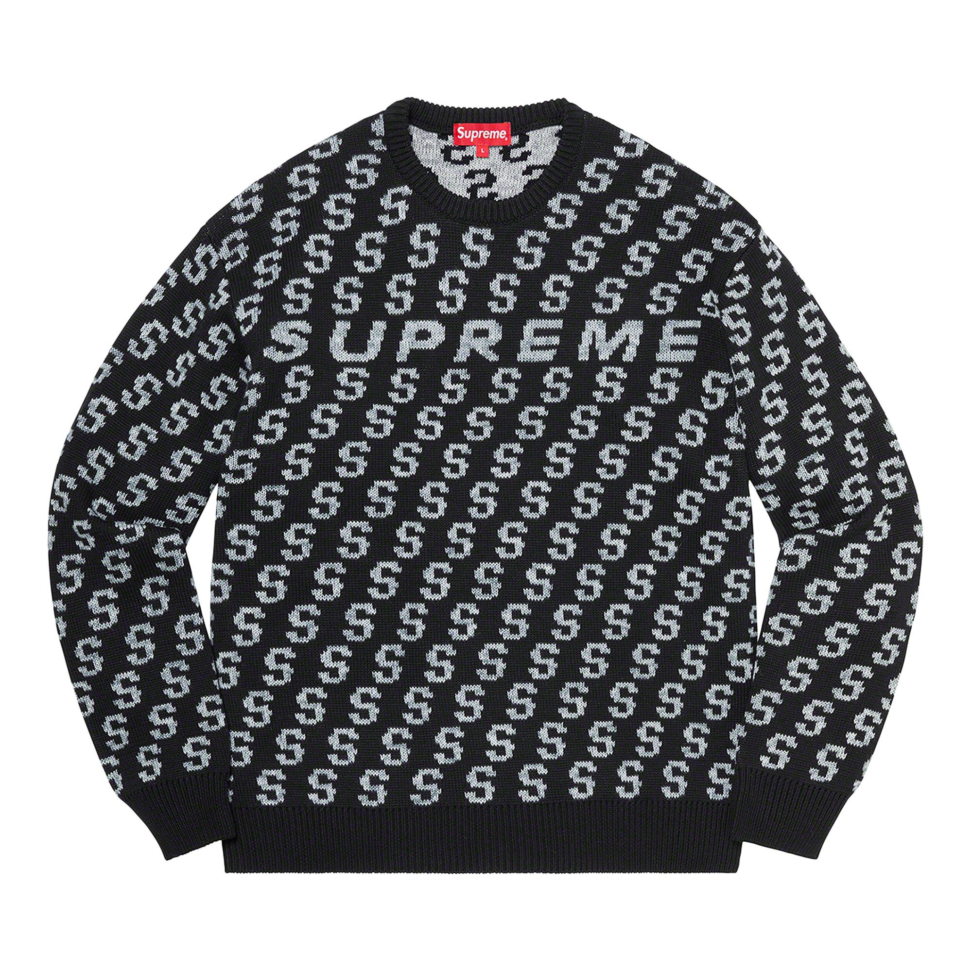 Supreme Logo Repeat Sweater シュプリーム　リピート Supreme Logo Repeat Sweater (FW18) - $148