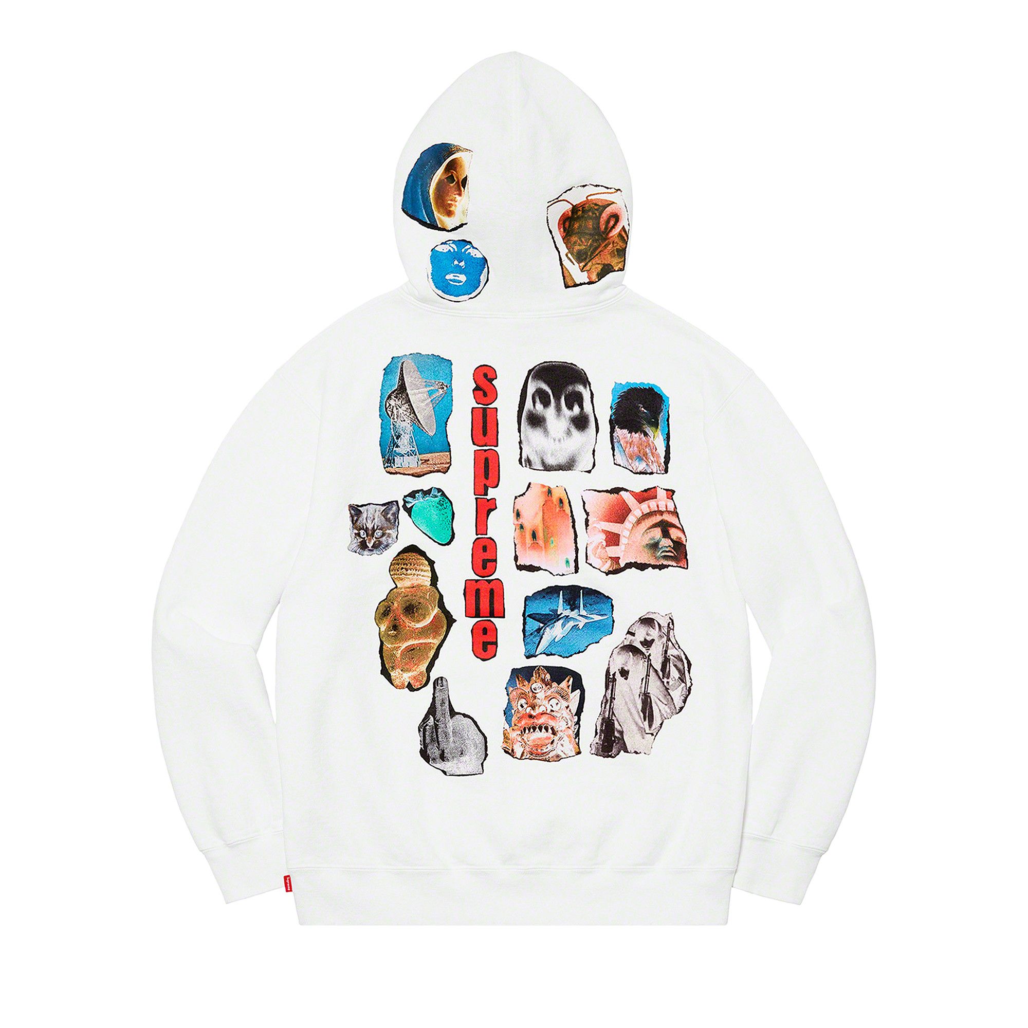 Buy Supreme Invert Hooded Sweatshirt 'White' - SS21SW85 WHITE | GOAT