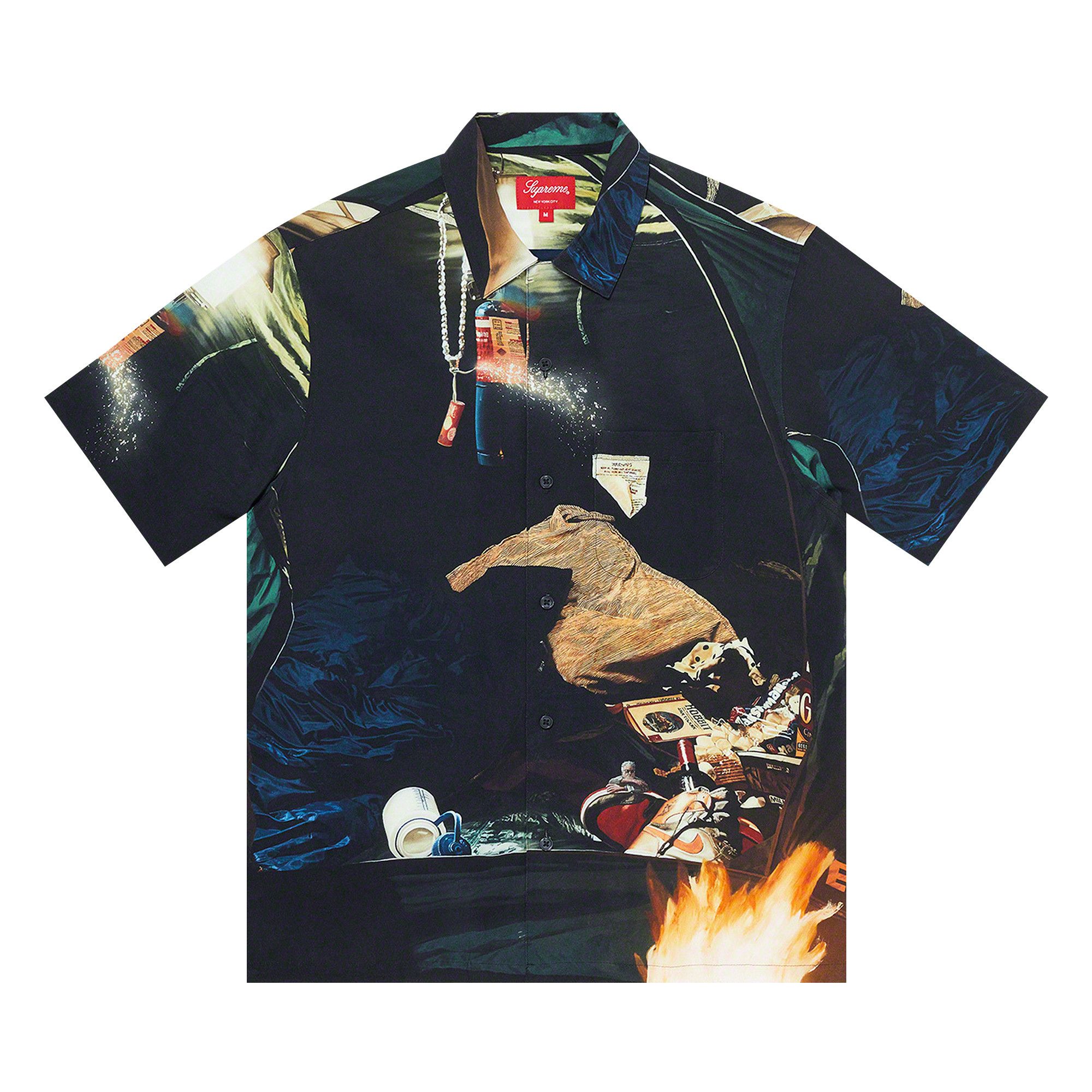 Buy Supreme Firecracker Rayon Short-Sleeve Shirt