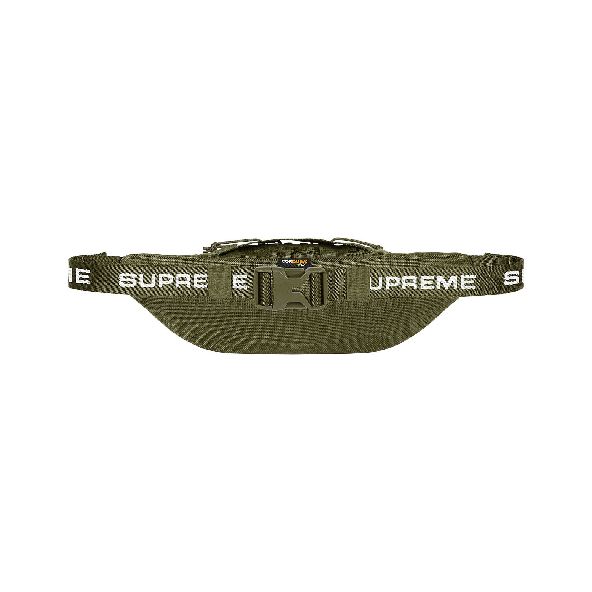 Buy Supreme Small Waist Bag 'Olive' - FW22B12 OLIVE | GOAT