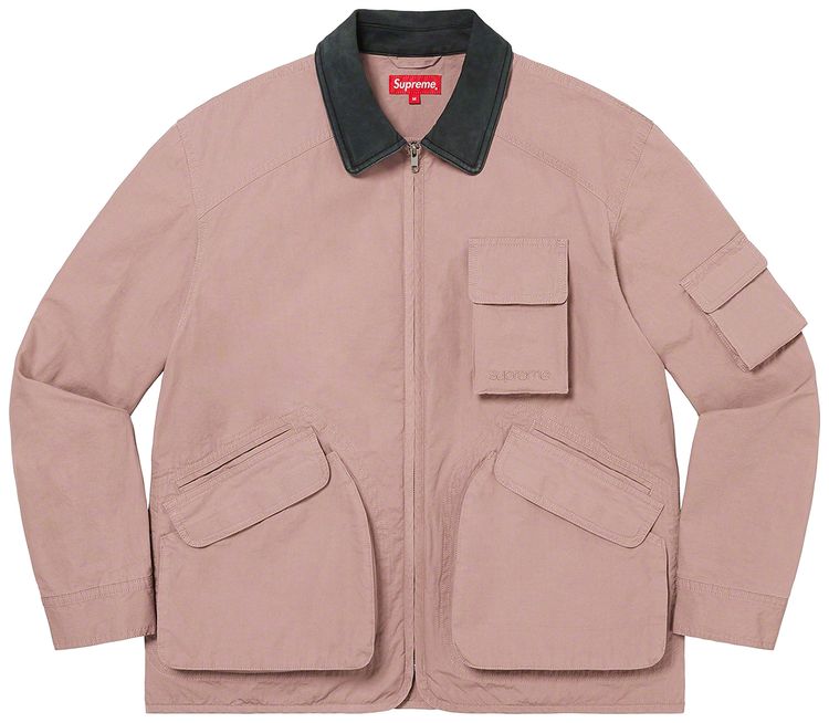 Supreme Cotton Utility Jacket Dusty Lilac