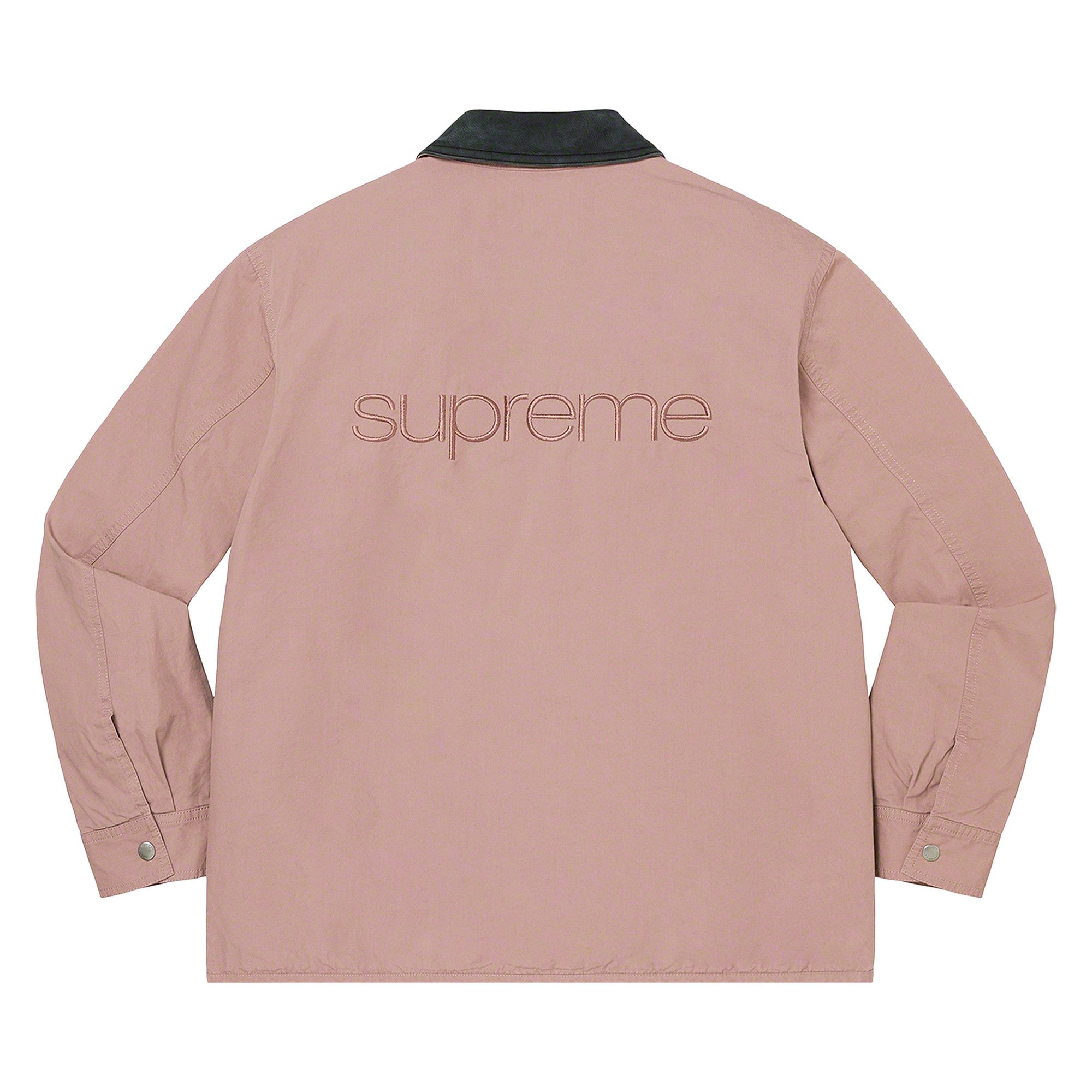 Buy Supreme Cotton Utility Jacket 'Dusty Lilac' - FW22J104