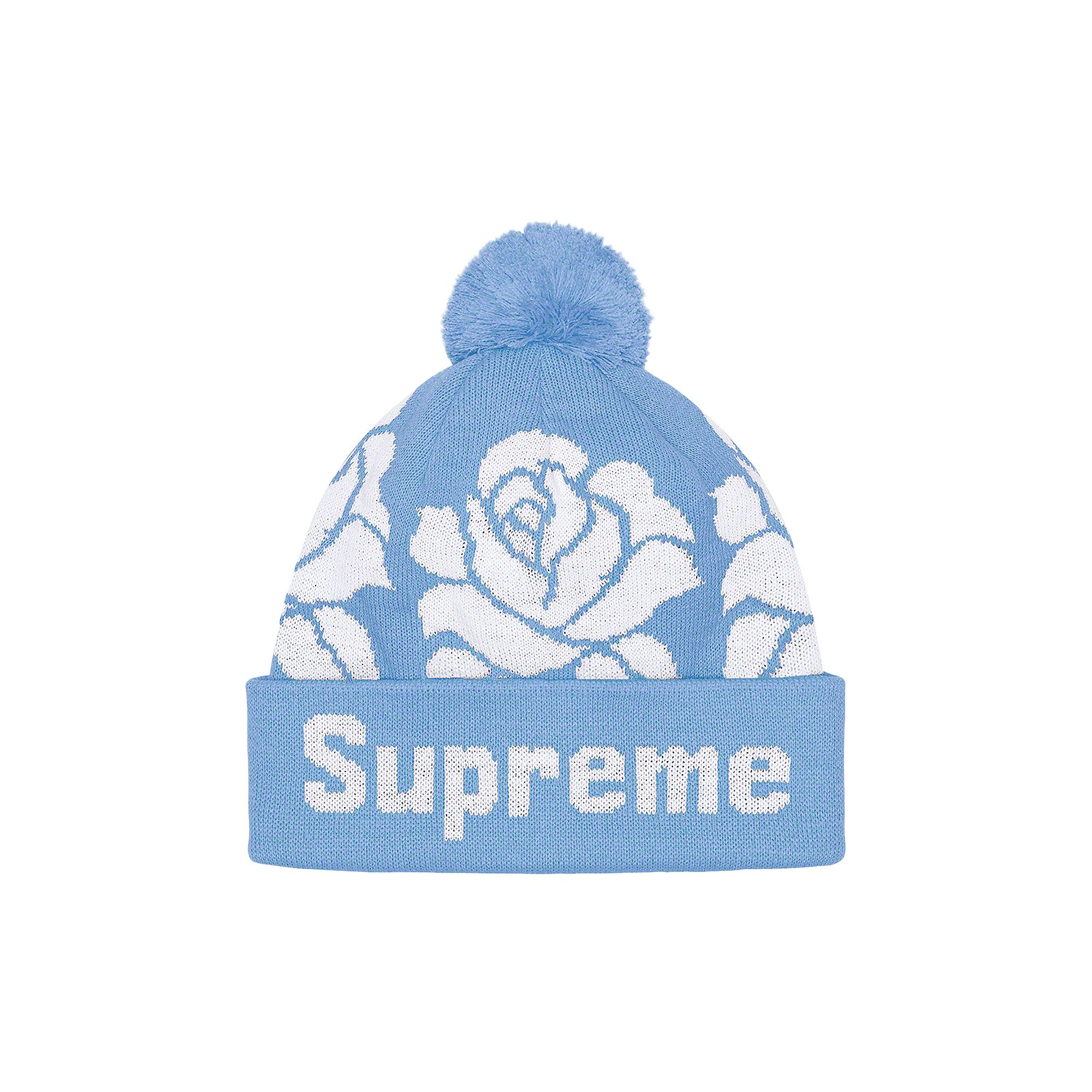 素敵な Buy Supreme BLUE LIGHT FW22BN52 - Blue' 'Light Beanie Rose 帽子
