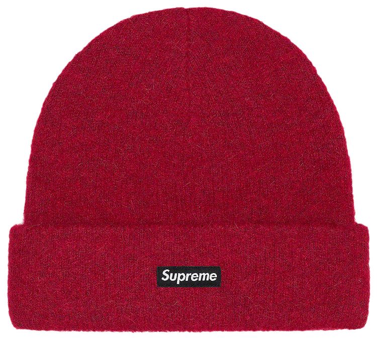 Supreme Mohair Beanie Red