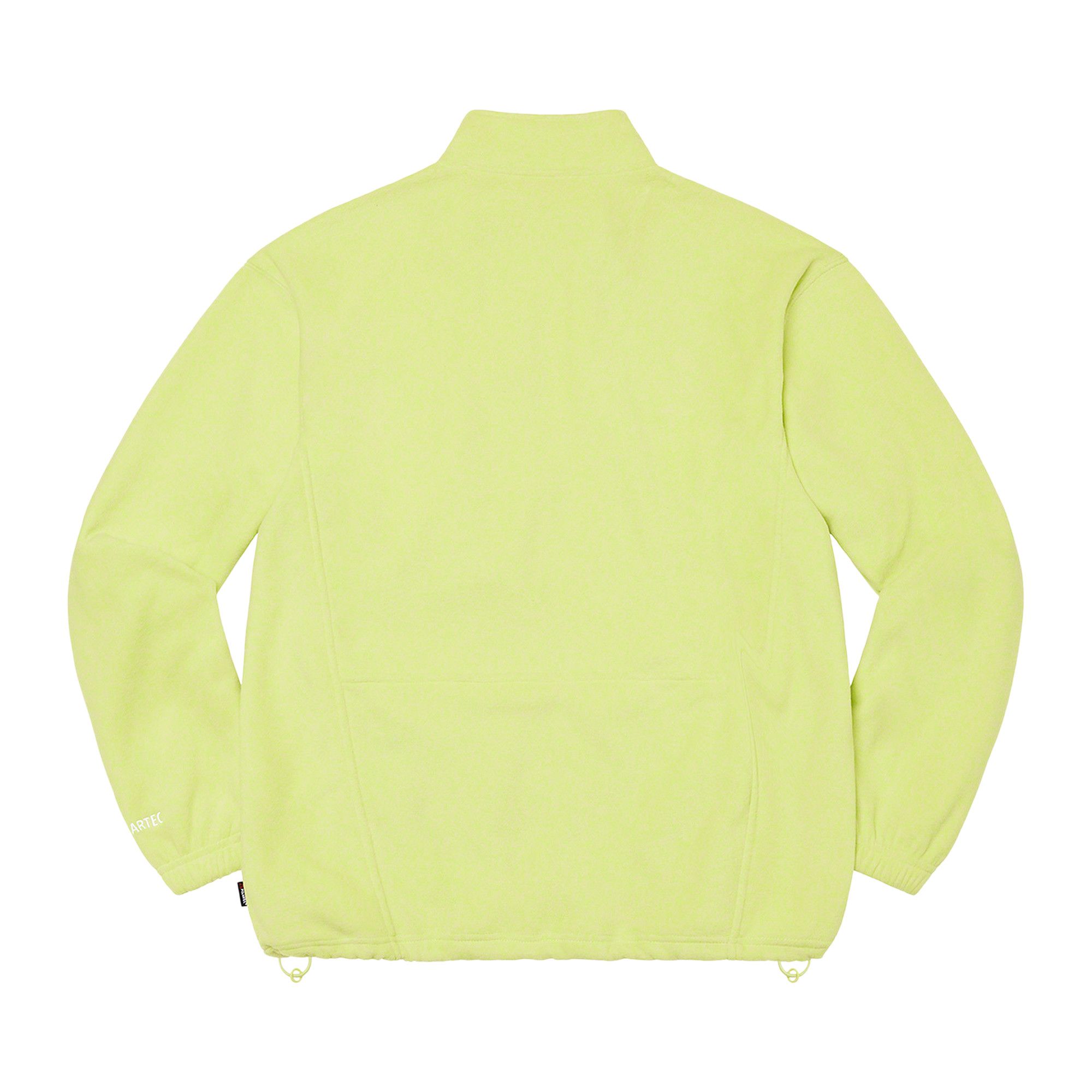 Buy Supreme x Polartec Zip Jacket 'Lime' - FW22J107 LIME | GOAT
