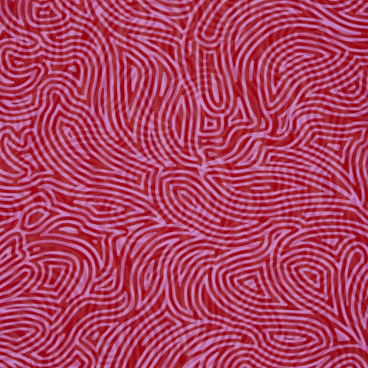 Dries Van Noten Sheer Turtleneck Red