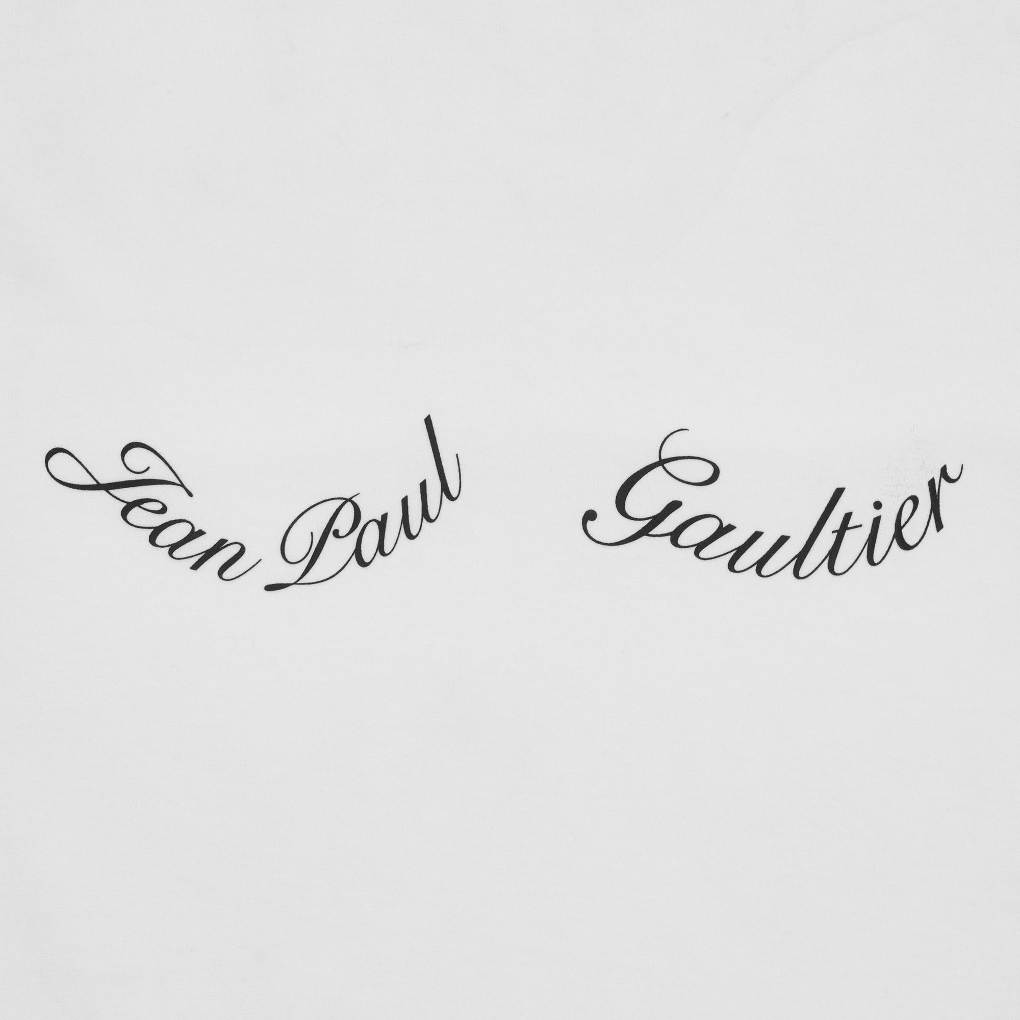 Buy Jean Paul Gaultier Logo T-Shirt 'White' - TS082IJ050100 | GOAT