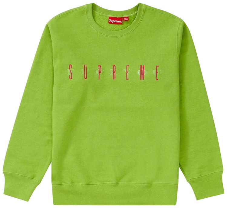 Supreme Fuck You Crewneck Green