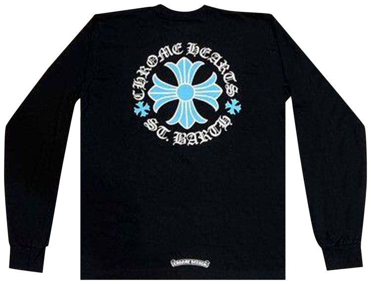Chrome Hearts St Barths Exclusive Long Sleeve Black
