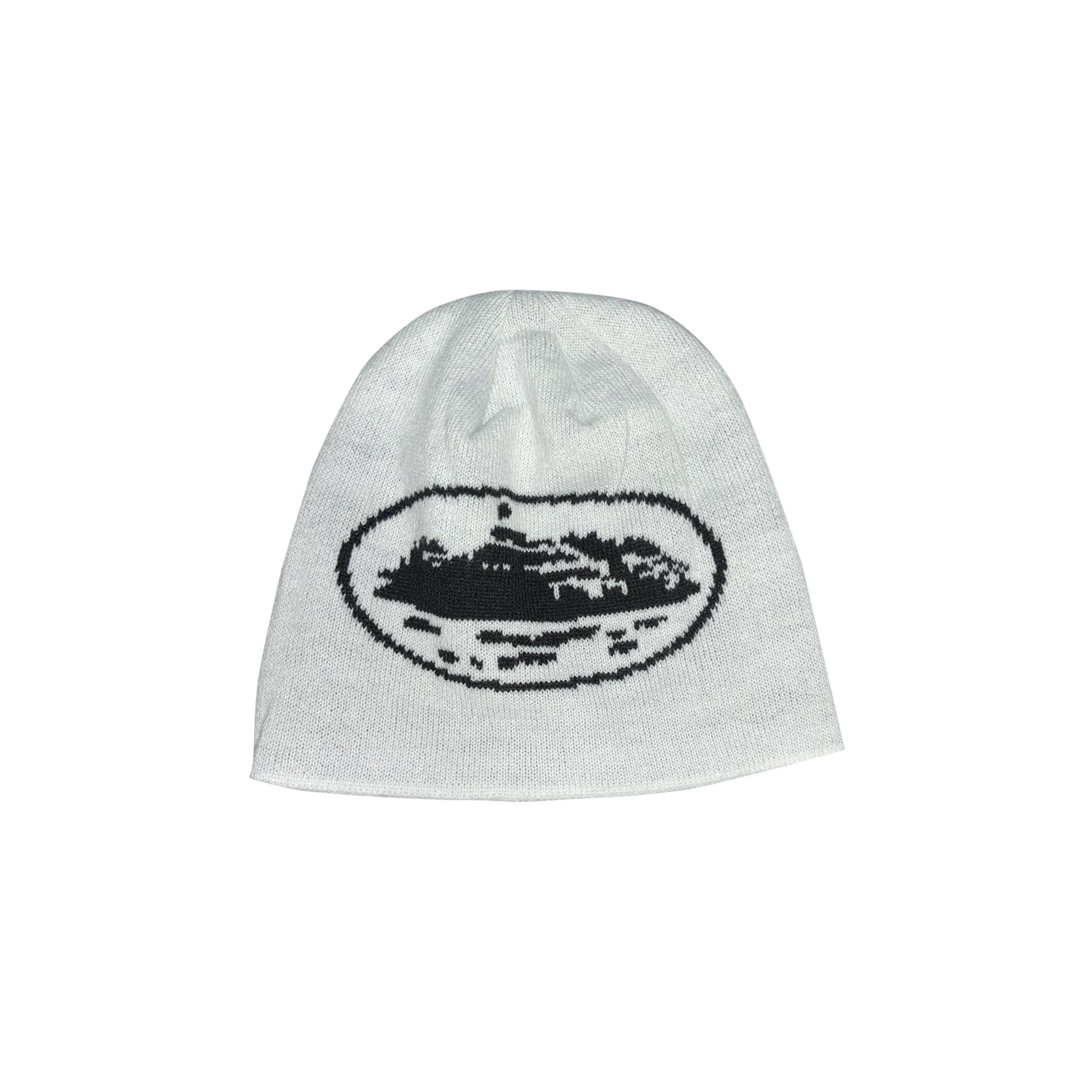Buy Corteiz Alcatraz Beanie 'White' - 7892 10000702AB WHIT