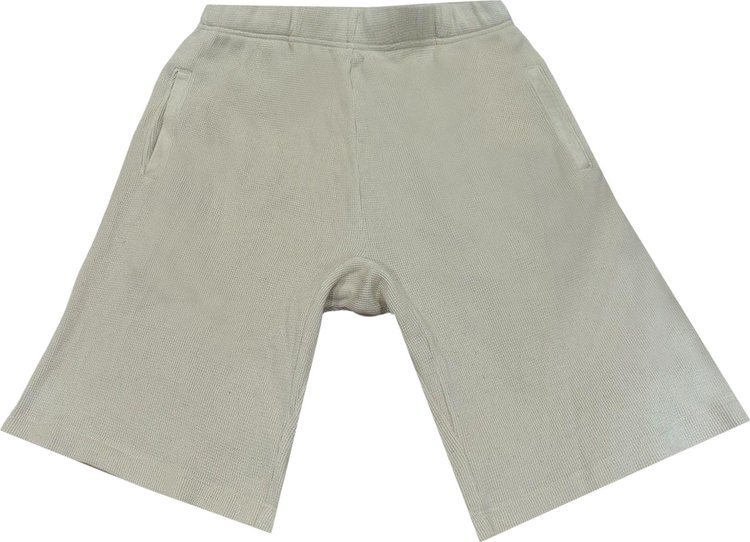 Chrome Hearts Waffle Knit Shorts Cream